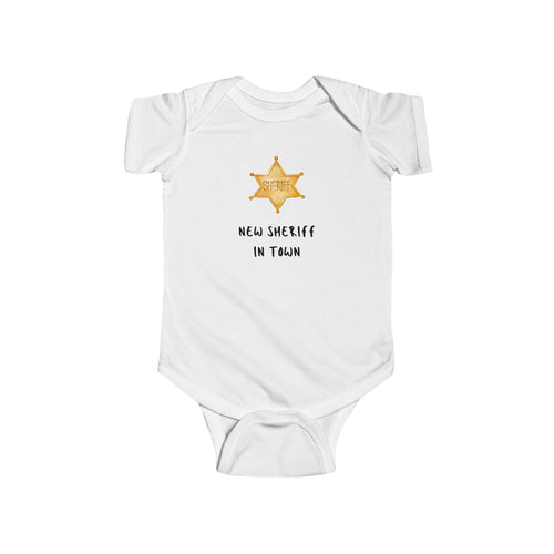 New Sheriff In Town Onesie