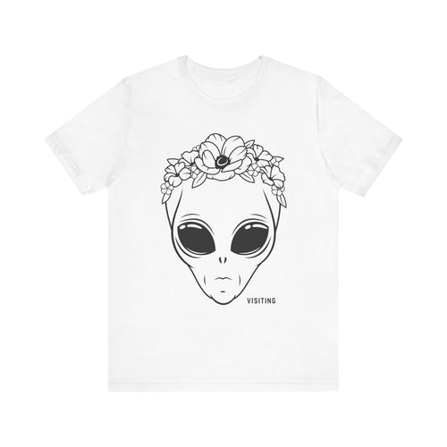 Visiting (beautiful alien) - Short Sleeve Tee