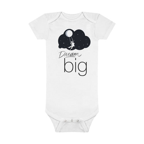 Dream Big Onesie® Organic Baby Bodysuit