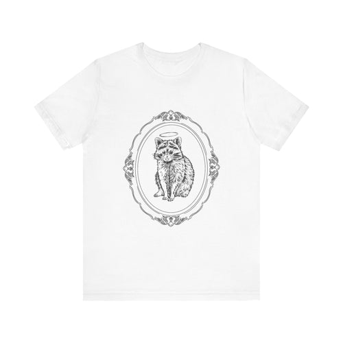 Racoon Angel Unisex Jersey Short Sleeve Tee