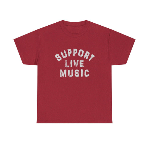 Support Live Music Tee