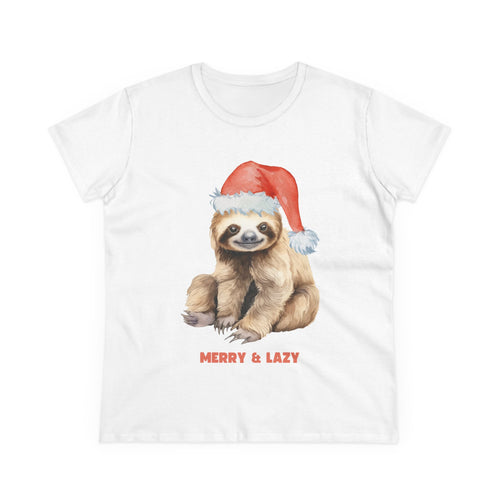 Women's Merry & Lazy Sloth Tee