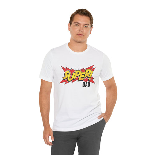 Super (hero style) Dad Short Sleeve Tee