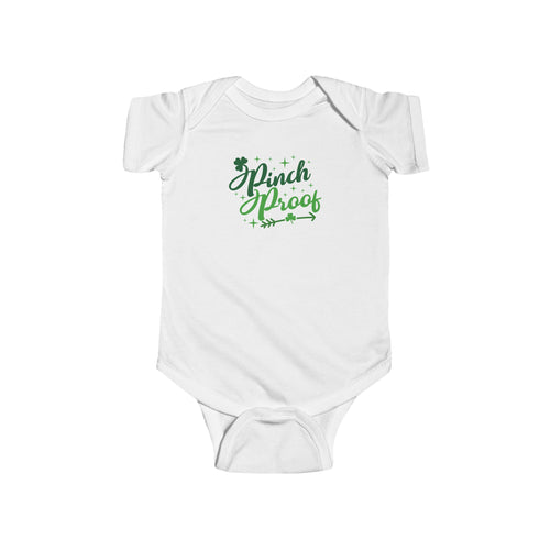 Pinch Proof Infant Bodysuit – Lucky, Comfy & Adorably Festive! 🍀