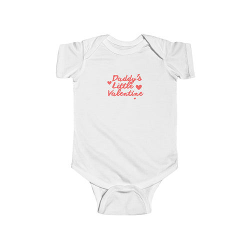 Daddy's Little Valentine Onesie
