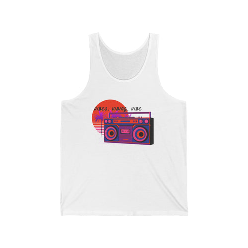Vibes, Vibing, Vibe - Men's Jersey Tank