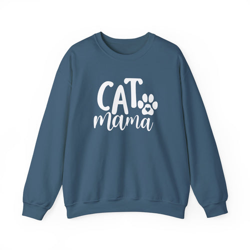 Cat Mama Crewneck Sweatshirt