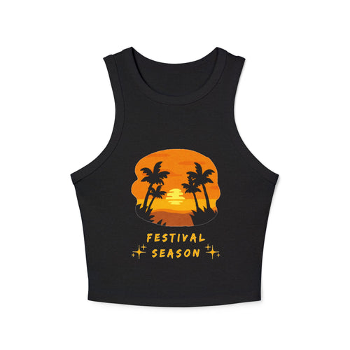 Festival Season - Women's Micro Rib Racer Tank Top