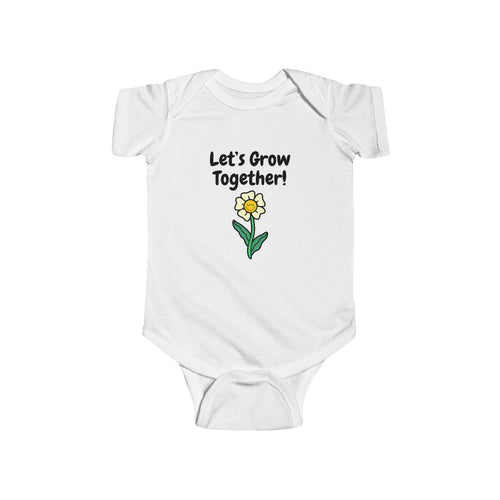 Let's Grow Together Onesie