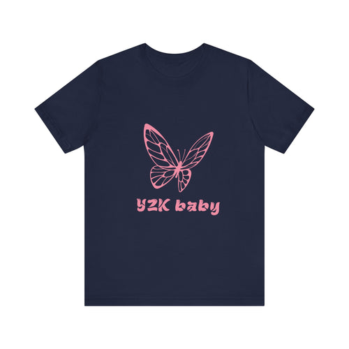 Y2K Baby Butterfly Unisex Jersey Short Sleeve Tee