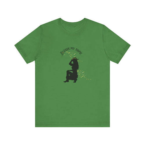 Sleigh My Name Holiday T-Shirt Cowgirl