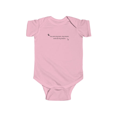 You Are My Sun, My Moon, and All My Stars Infant Bodysuit – A Celestial Hug for Your Little One ☀️🌙✨
