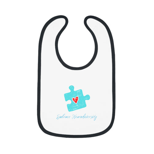 Embrace Neurodiversity Baby Jersey Bib