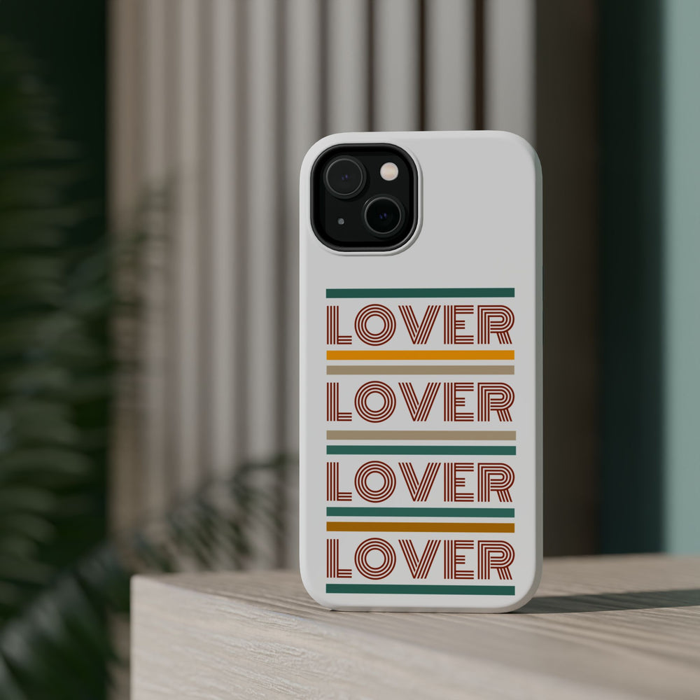 LOVER Retro iPhone Magnetic Tough Cases