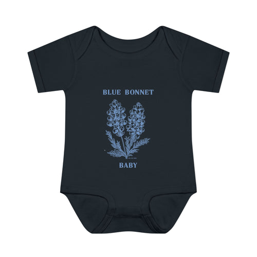 Blue Bonnet Baby Infant Baby Rib Bodysuit