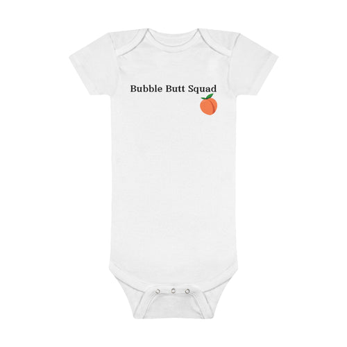 Bubble Butt Squad - Organic Baby Bodysuit: For the Cutest Little Squads