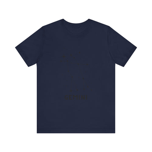 Gemini Constellation Zodiac Unisex Jersey Short Sleeve Tee