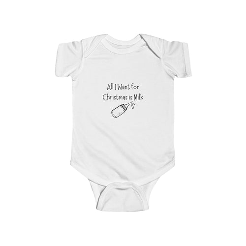 All I Want For Christmas is MILK! Onesie