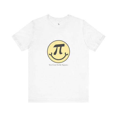 Pi Day Too Cool To Be Square Men's Jersey Short Sleeve Tee