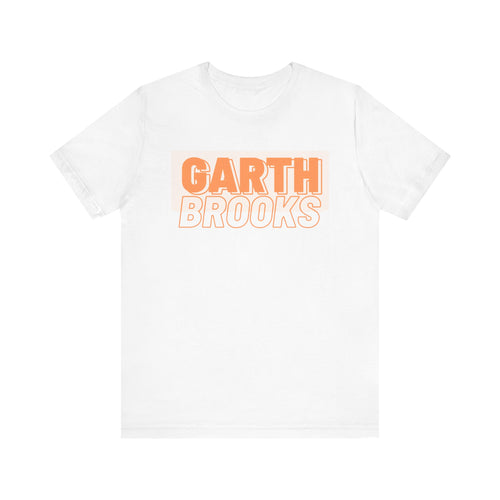Garth BLOCK LETTERS Unisex Jersey Short Sleeve Tee