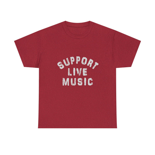Support Live Music Tee