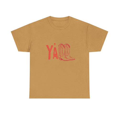 Y'ALL Cowboy Boots Tee