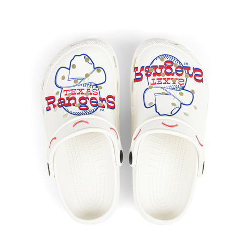 Texas Rangers Baseball Kid's EVA Foam Clogs