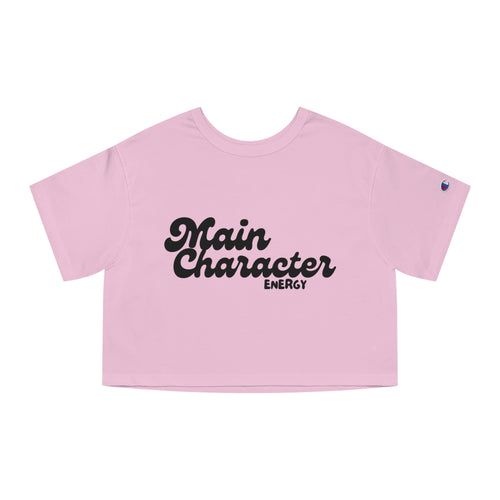 Main Character Energy Champion Women's Heritage Cropped T-Shirt