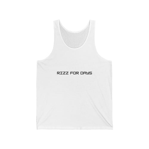 Rizz for Days- Men's Jersey Tank