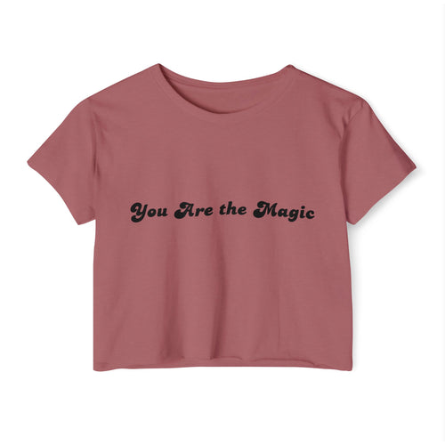 You Are The Magic - Women's Festival Crop Top