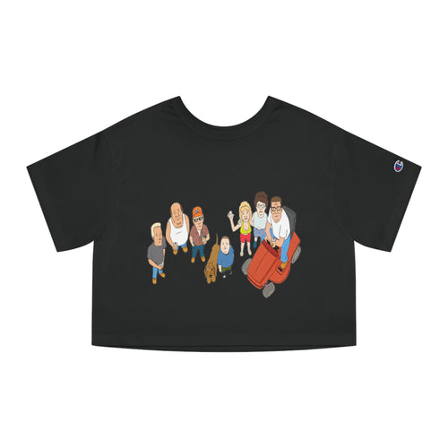 King Of The Hill Characters Champion Women's Heritage Cropped T-Shirt KOTH