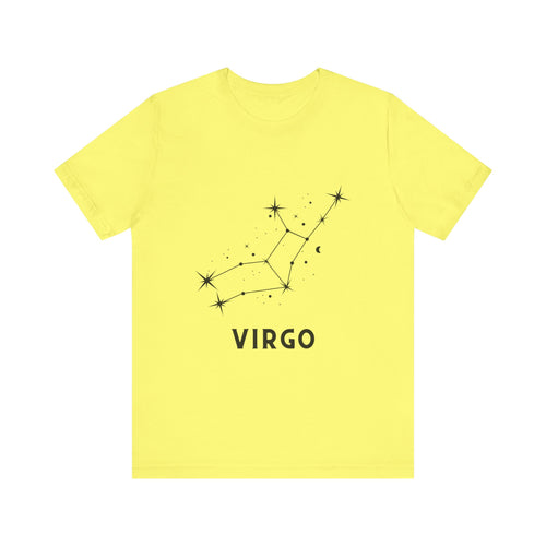 Virgo Constellation Zodiac Unisex Jersey Short Sleeve Tee