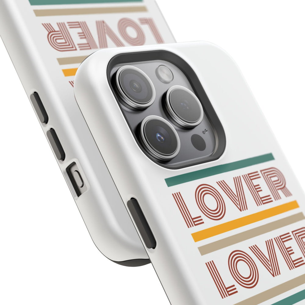 LOVER Retro iPhone Magnetic Tough Cases