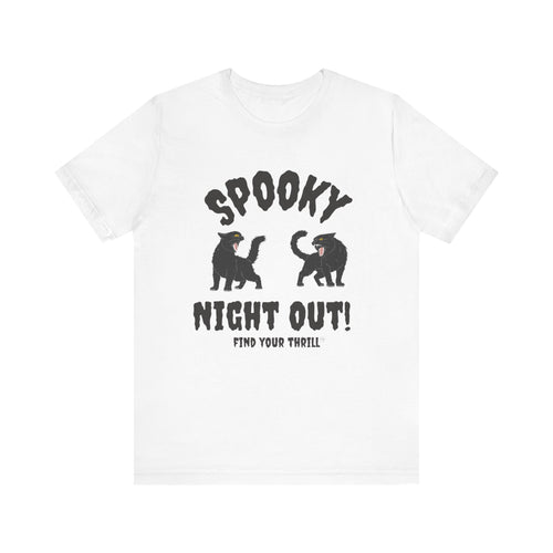Spooky Night Out! Unisex Jersey Short Sleeve Tee