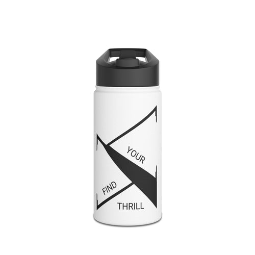 Find Your Thrill Stainless Steel Water Bottle, Standard Lid