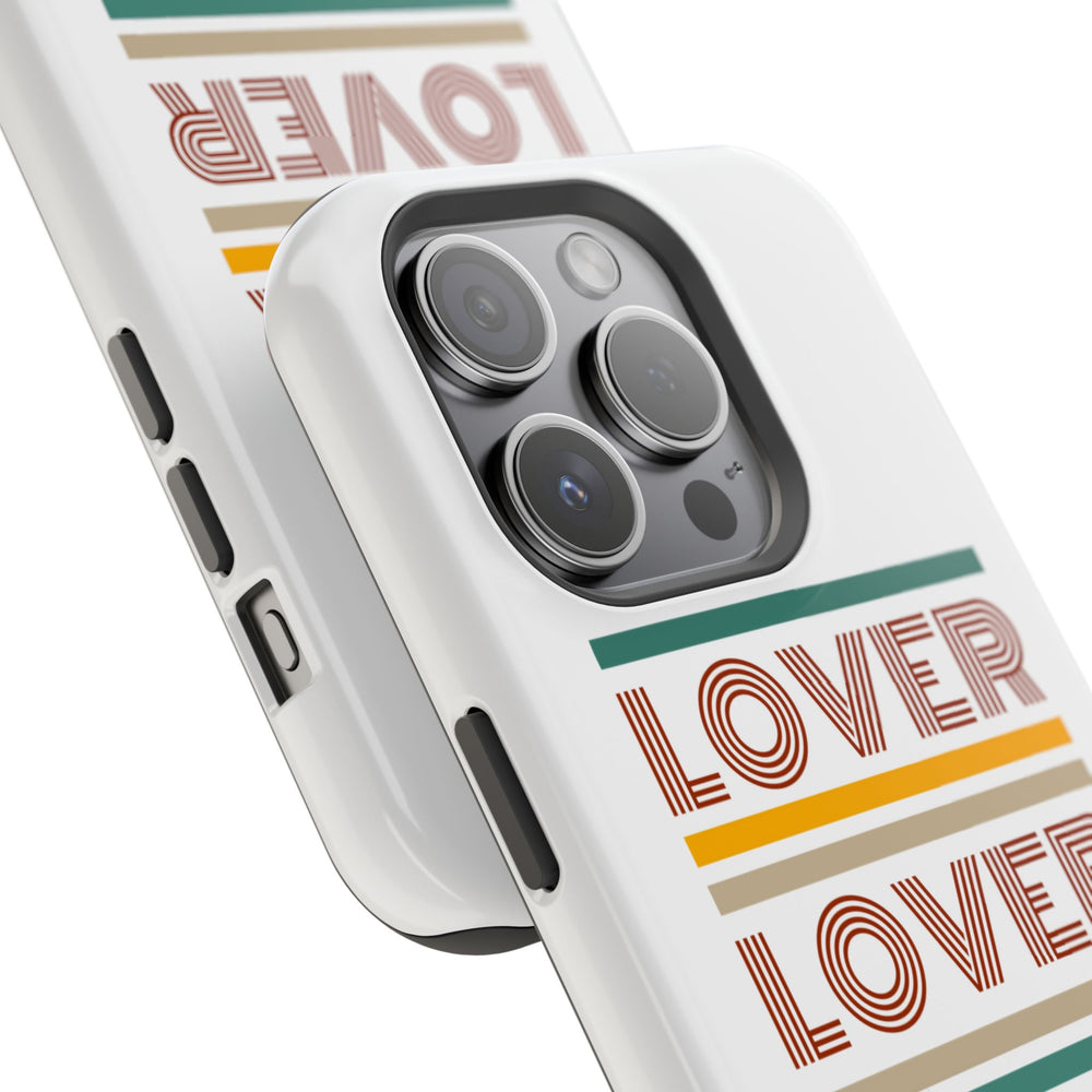 LOVER Retro iPhone Magnetic Tough Cases