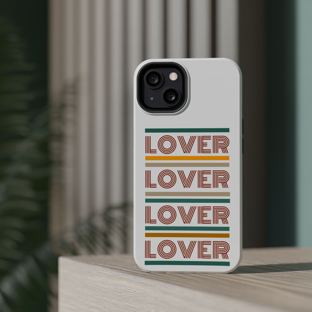 LOVER Retro iPhone Magnetic Tough Cases