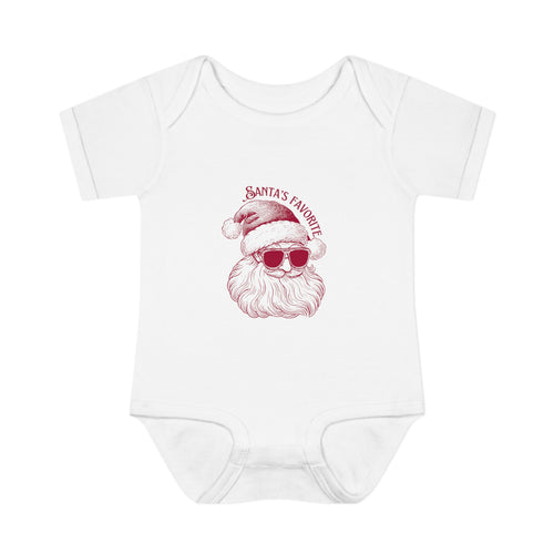 Santa's Favorite Onesie – A Jolly Addition to Baby's Holiday Wardrobe!