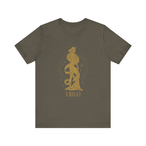 VIRGO zodiac Unisex Jersey Short Sleeve Tee