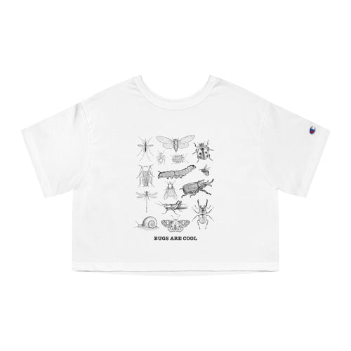 Bugs Are Cool Champion Women's Cropped T-Shirt
