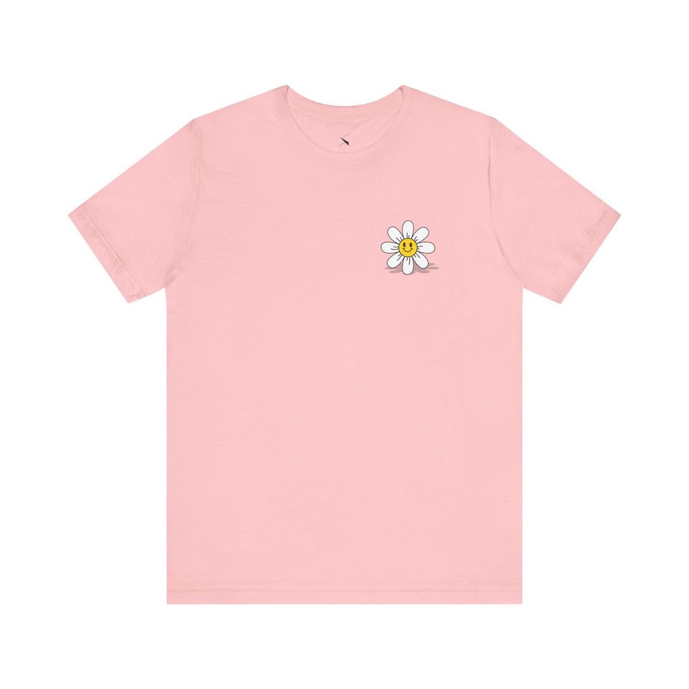Smiling Daisy Men's Jersey Tee - Casual Summer Vibes