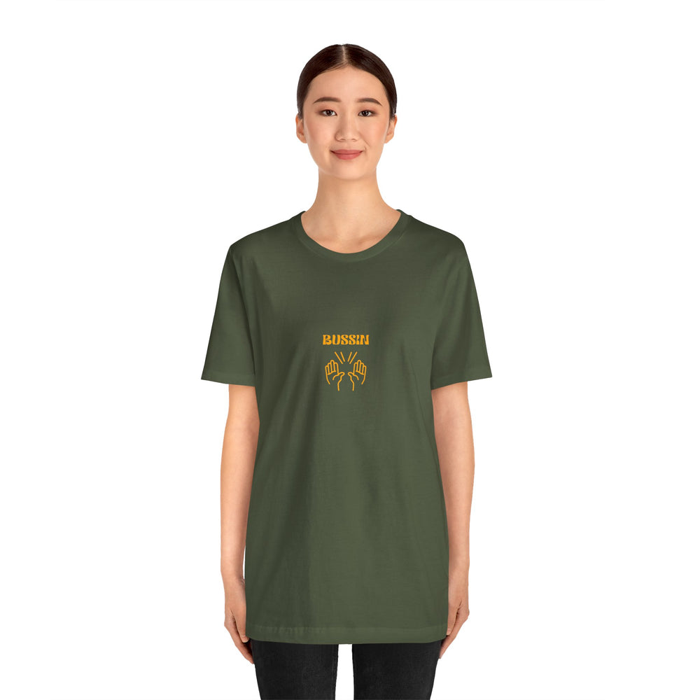 BUSSIN- Men's Jersey Short Sleeve Tee