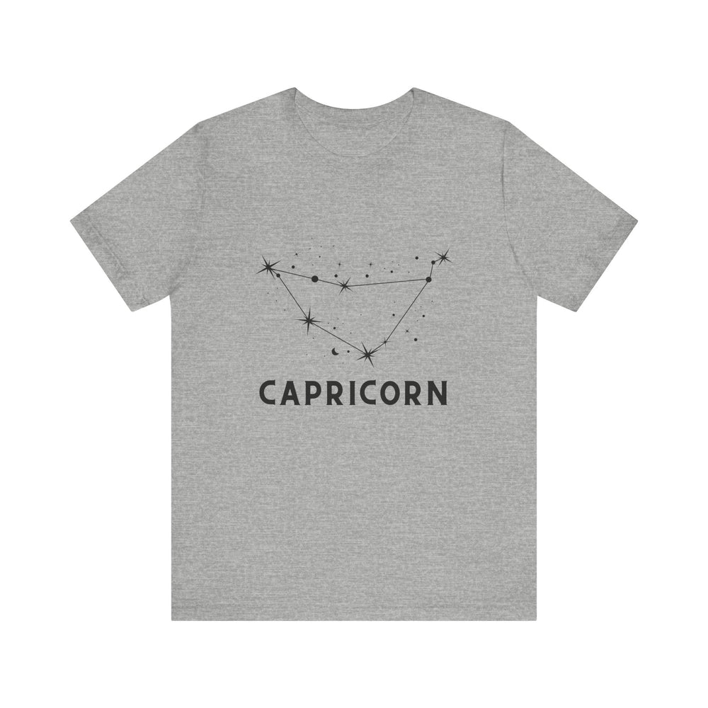 Capricorn Sea Goat Constellation Zodiac Unisex Jersey Short Sleeve Tee
