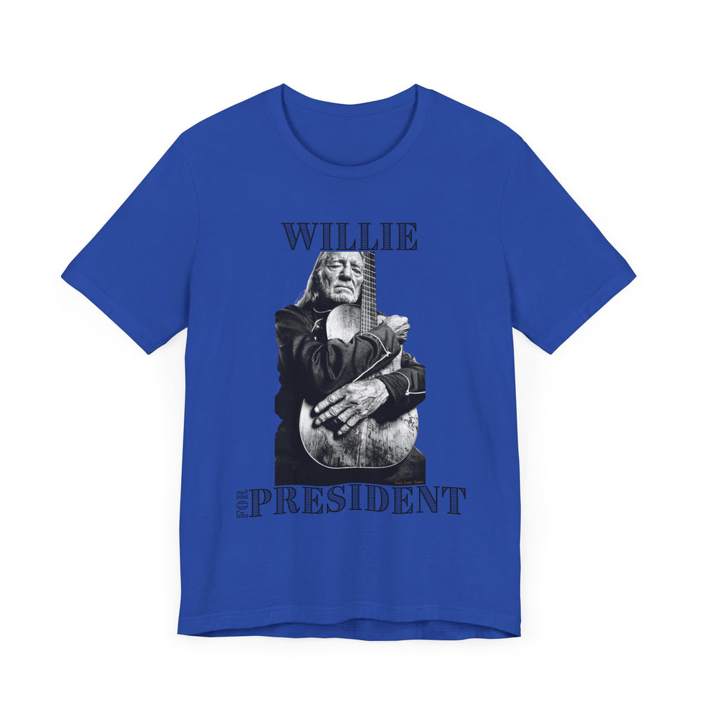 🎸 Willie For President – Jersey Short Sleeve Tee