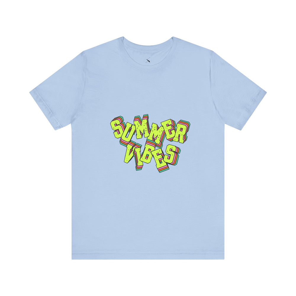 Summer Vibes Men's Jersey Tee