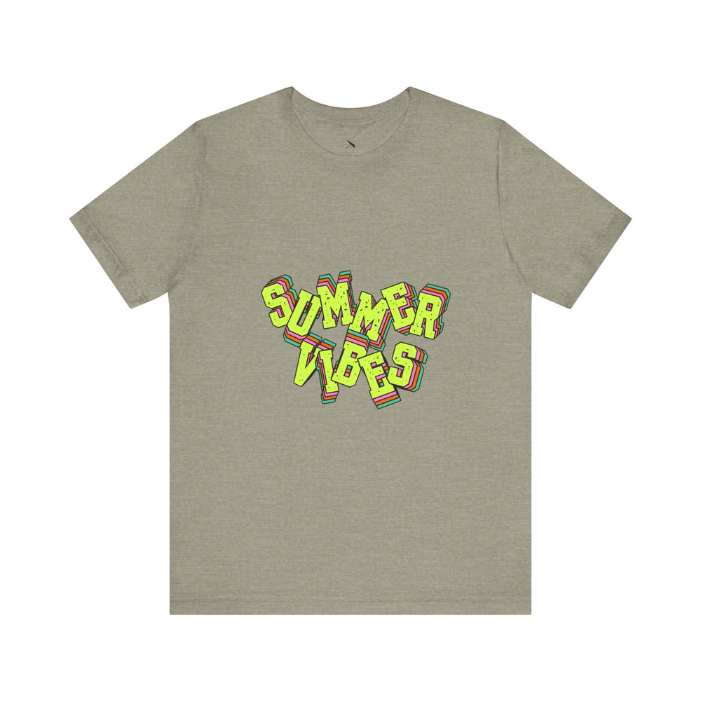Summer Vibes Men's Jersey Tee