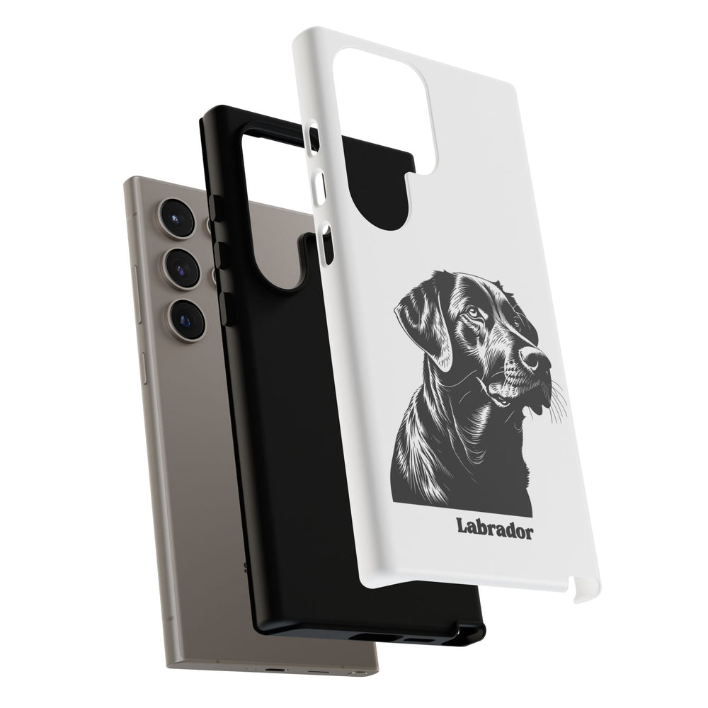 Black Lab Protective Phone Case