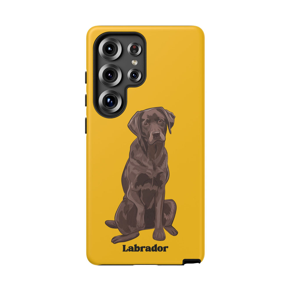 Chocolate Lab Protective Phone Case
