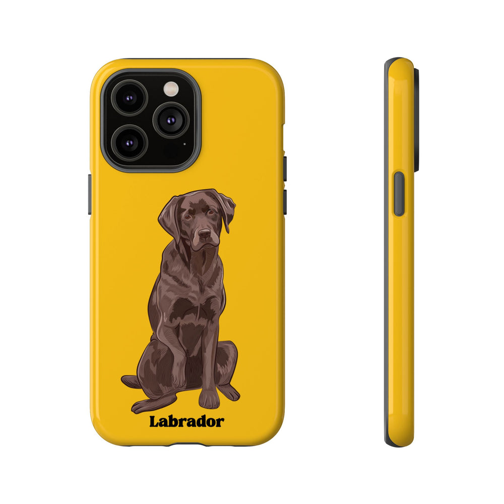 Chocolate Lab Protective Phone Case