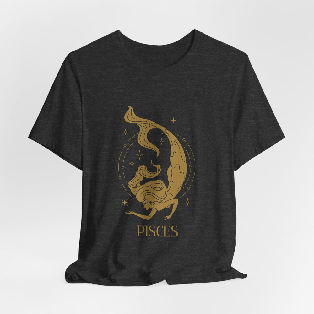 Pisces Constellation Zodiac Unisex Jersey Short Sleeve Tee